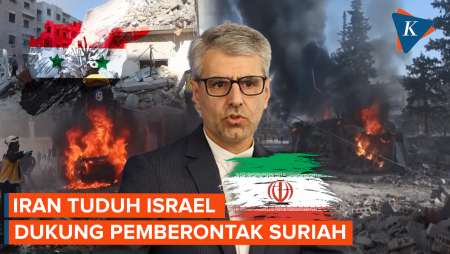 Tuduh Israel Dukung Pemberontak Suriah, Iran: Ini Rencana Lama!