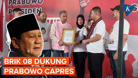 Deklarasi Dukung Prabowo Capres, BRIK 08: Kami Yakin dengan Kepemimpinan Beliau