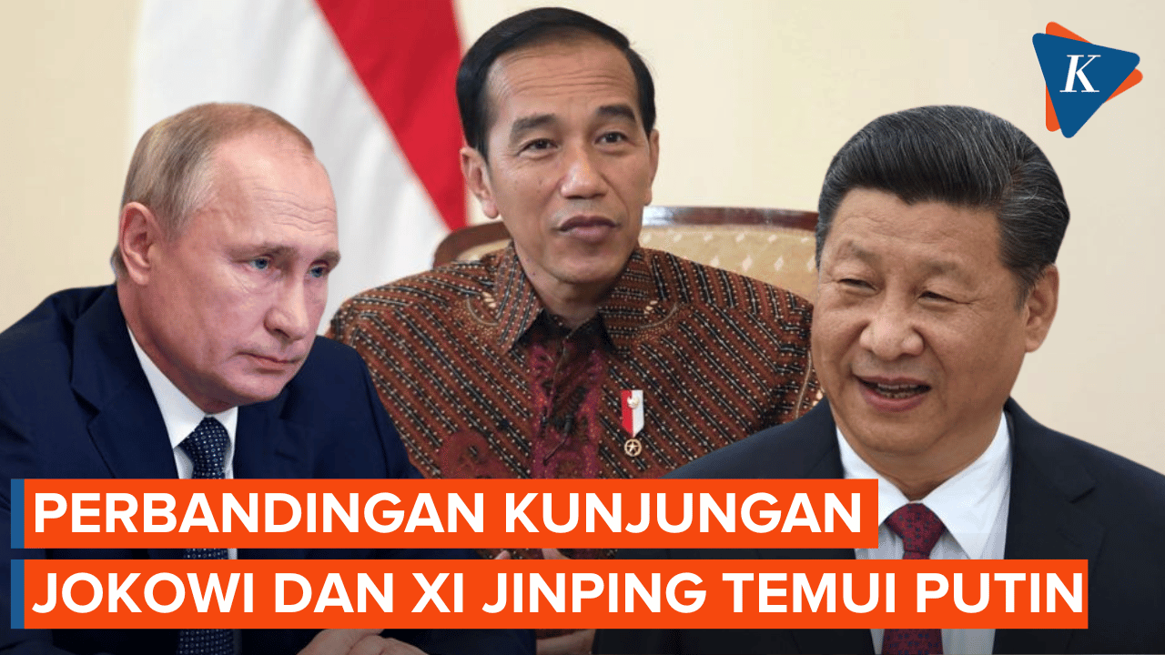 Perbandingan Kunjungan Jokowi dan Xi Jinping Temui Putin di Rusia