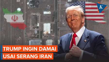 Setelah Serang Iran, Trump Kini Mau Damai