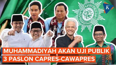 PP Muhammadiyah Akan Uji Publik 3 Paslon Capres Cawapres