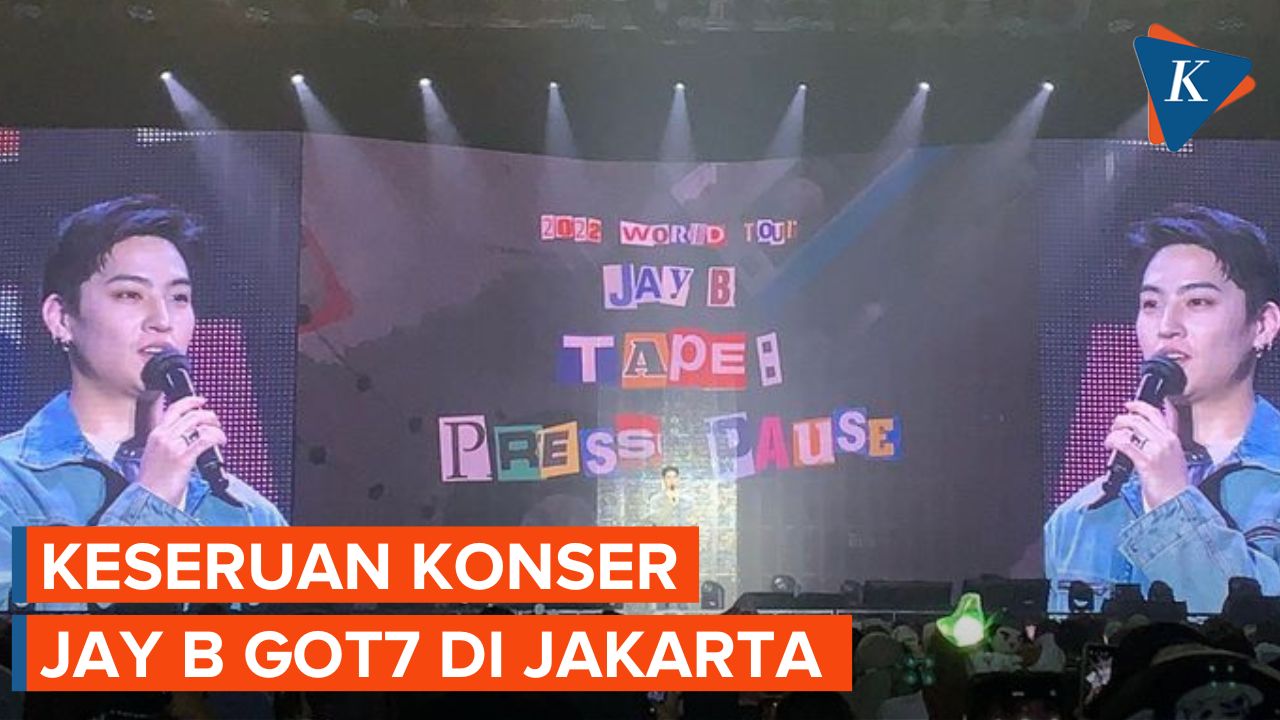 Intip Keseruan Konser Solo Perdana Jay B GOT7 di Jakarta