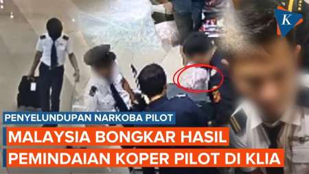 Skandal Narkoba 26 Kg Di Koper Pilot, Otoritas Malaysia Beberkan Hasil Scan KLIA