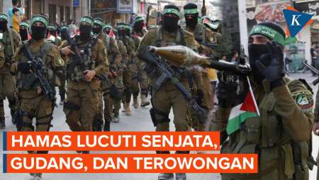 Hamas Sepakat Lucuti Senjata Berat, Gudang Senjata, Dan Terowongan