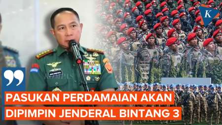 Panglima TNI Sebut Pasukan Perdamaian Gaza Bakal Dipimpin Jenderal Bintang Tiga