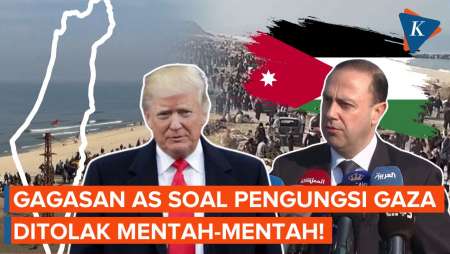 Yordania Tolak Mentah-mentah Ide Trump Soal Relokasi Pengungsi Gaza 