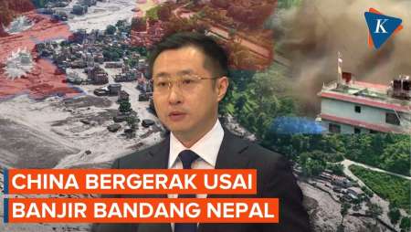 Respons China Soal Banjir Bandang Nepal, 100 Warganya Hilang
