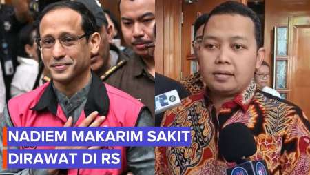 Nadiem Masuk Rumah Sakit, Sidang Chromebook Ditunda