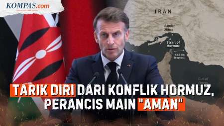Perancis Main "Aman" Di Selat Hormuz, Hindari Bentrok Dengan AS Dan Iran