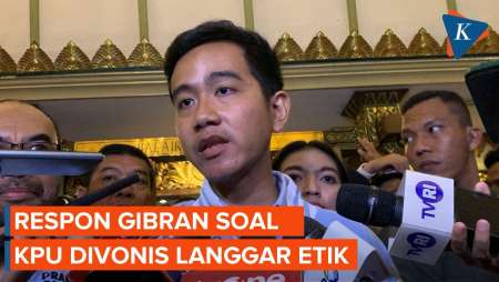 Kata Gibran soal KPU Langgar Etik karena Loloskan Pencalonannya Jadi Cawapres