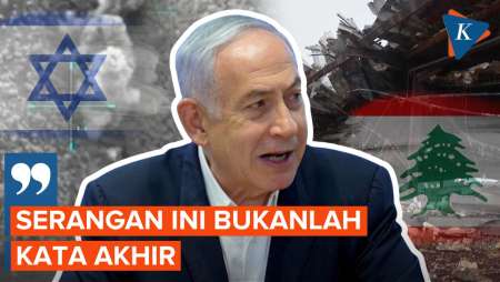 Israel-Hizbullah Perang Roket-Drone, Netanyahu Sebut Ini Bukanlah Akhir