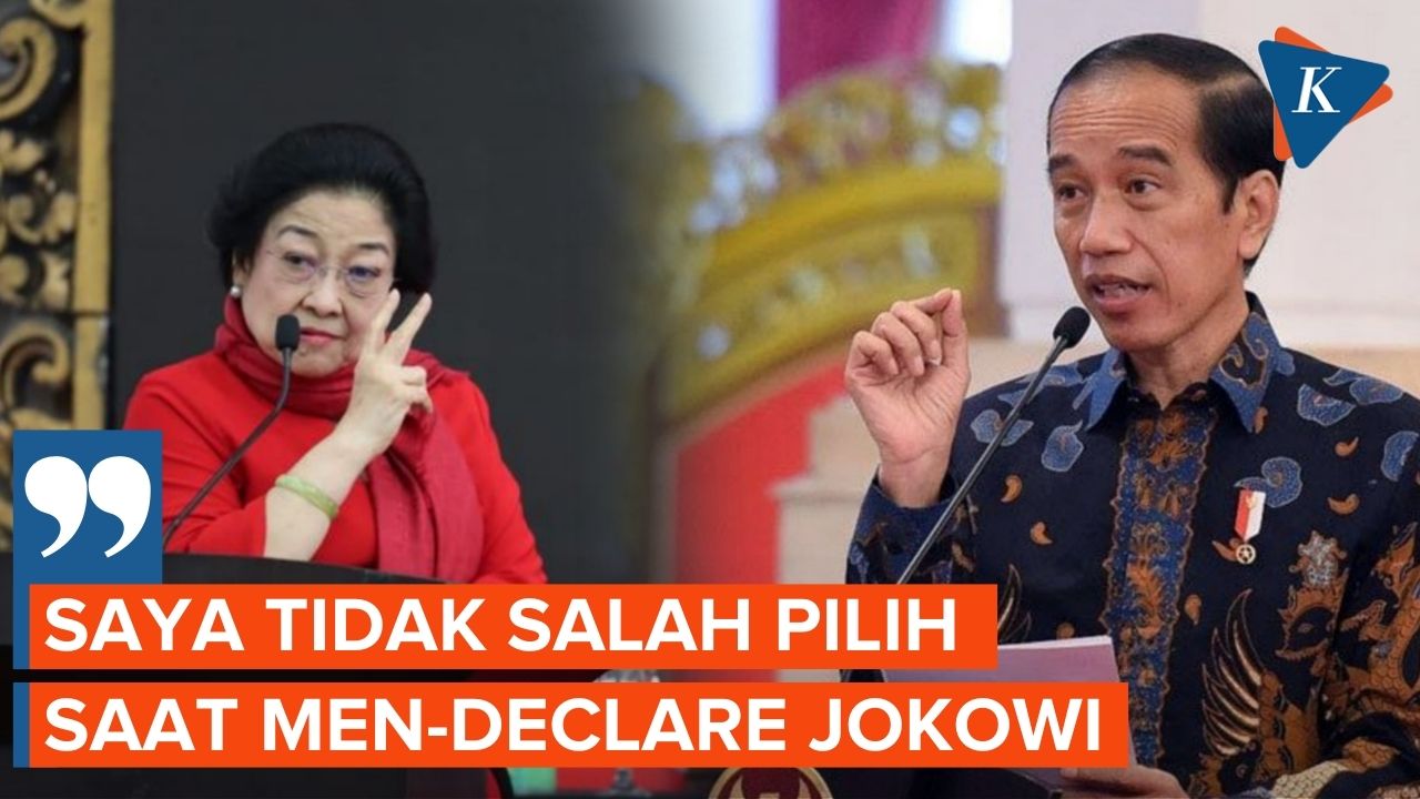 Megawati Sebut Tak Salah Pilih Saat Deklarasikan Jokowi di Pilpres 2014 dan 2019
