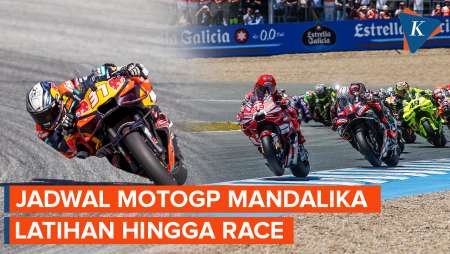 Jadwal MotoGP Mandalika Akhir Pekan Ini
