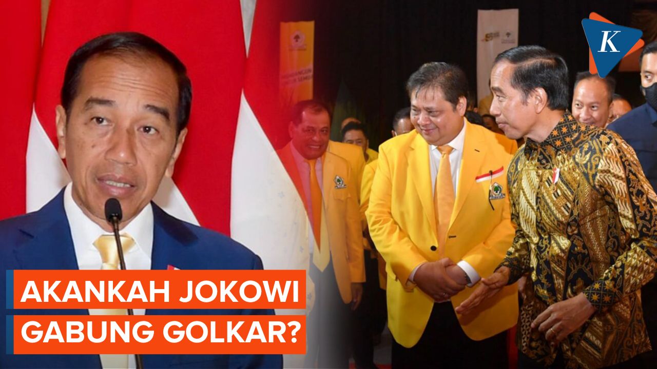 Video: Isu Jokowi Gabung Golkar, Dulunya Bilang Nyaman, Kini Lempar Kelakar