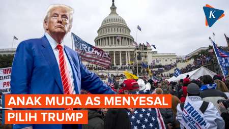 Para Pendukung Muda di AS Mulai Menyesal Pilih Trump, Dinilai Berbohong