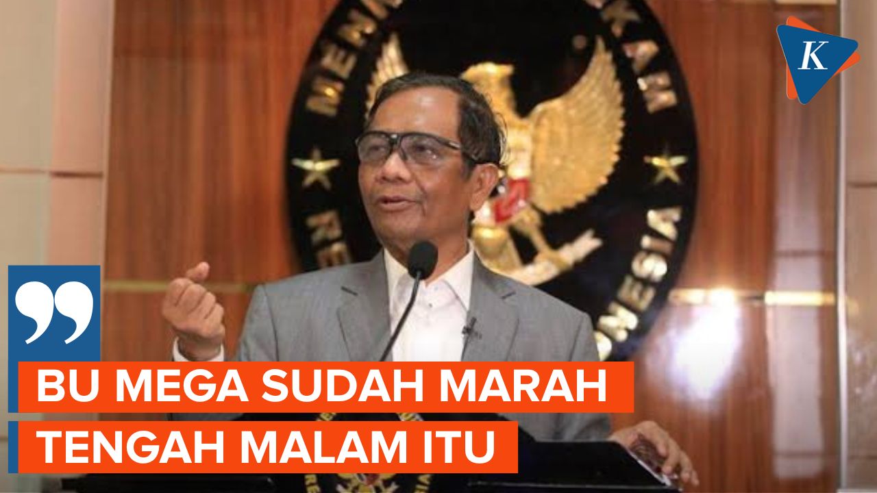 Cerita Mahfud MD Dihubungi Megawati Malam-malam Saat PN Jakpus Putuskan Pemilu Ditunda