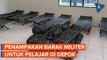 Menengok Barak Militer untuk Anak Nakal di Depok