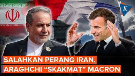 Olok-olok Macron Soal Demo Perancis, Iran: Terlambat Salahkan Perang!