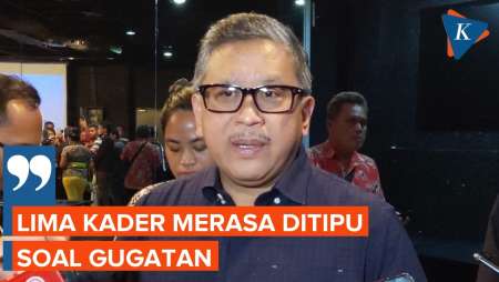 Hasto Beberkan soal Lima Kader yang Ditipu untuk Tanda Tangan