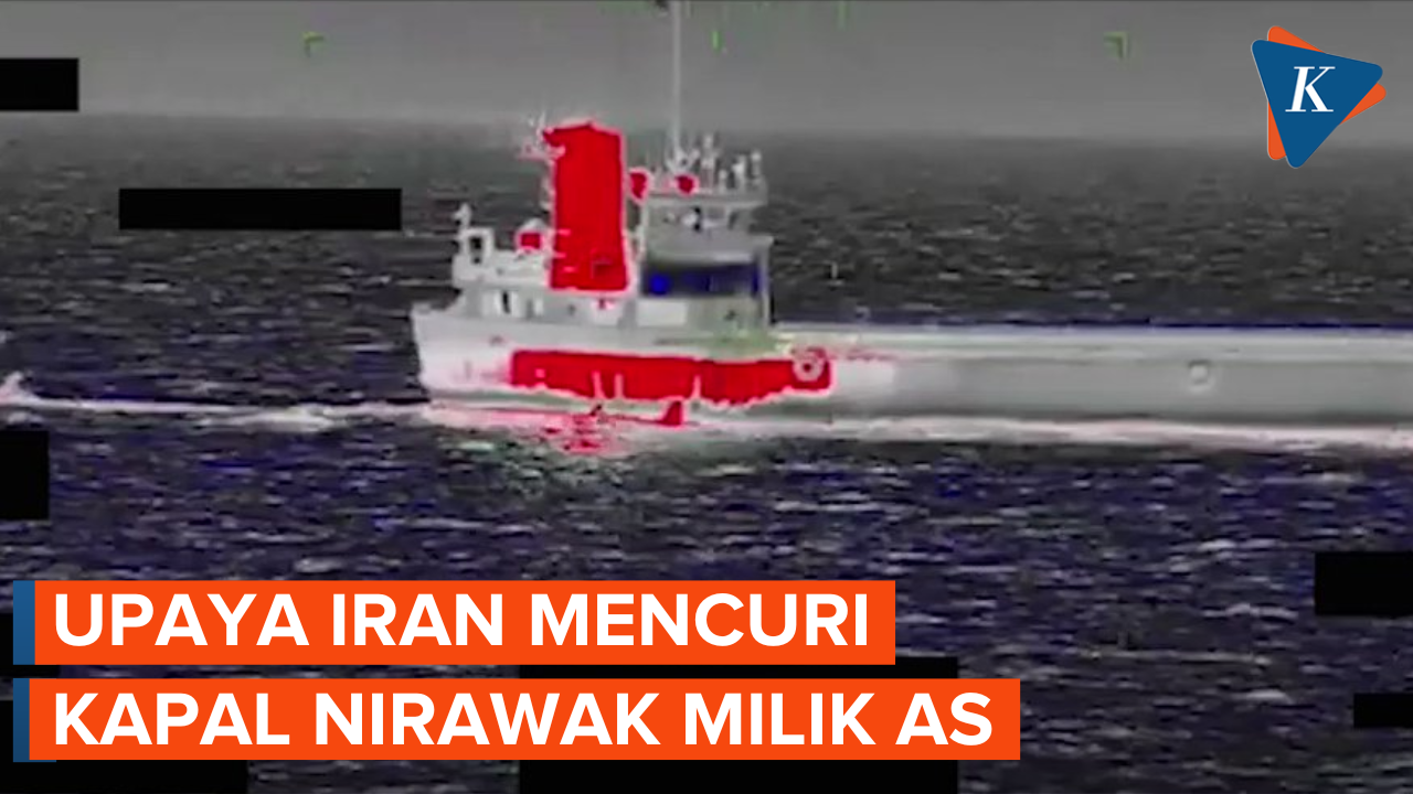 Iran Ketahuan Curi Kapal Milik AS