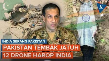 Pakistan Tembak Jatuh 12 Drone India yang Merupakan Buatan Israel