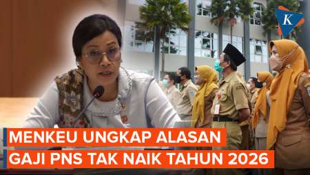 Sri Mulyani Jelaskan Alasan Gaji PNS Tak Naik Tahun Depan