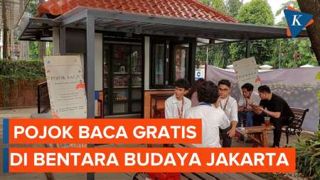 Pojok Baca, Oase Literasi Gratis di Bentara Budaya Jakarta