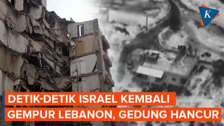 Israel Rilis Video Detik-detik Serangan Ke Lebanon, Hancurkan Gedung Di Beirut