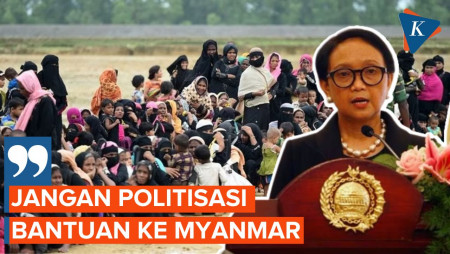 Menlu Retno Ingatkan Negara ASEAN Tak Politisasi Bantuan ke Myanmar