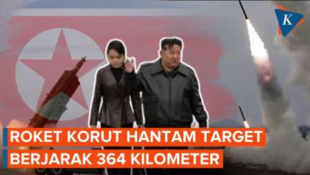 Roket Korut Hantam Target Berjarak 364 Kilometer,  Kim Jong Ung Awasi Langsung