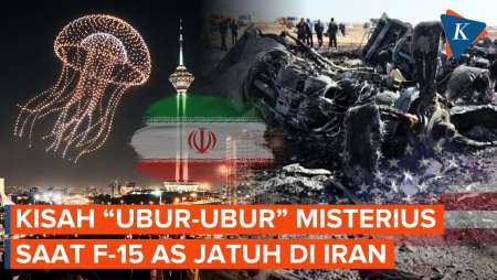 Terungkap! Misteri "Ubur-Ubur" Di Langit Iran Sebelum F-15 AS Ditembak Jatuh