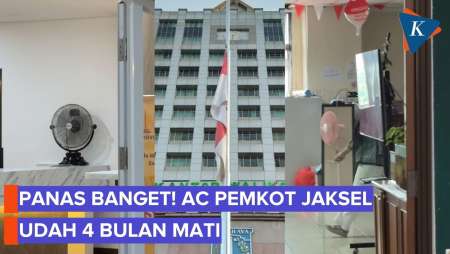 AC Kantor Pemkot Jaksel Sudah 4 Bulan Mati, Hawa Di Ruangan Panas Banget