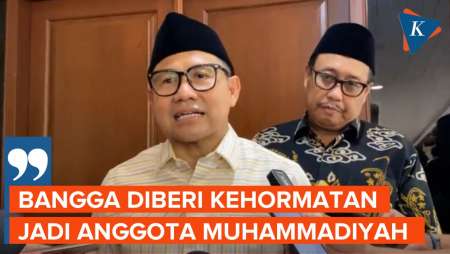 Dapat KTA, Cak Imin Pede Didukung 90 Persen Muhammadiyah di Pilpres 2024