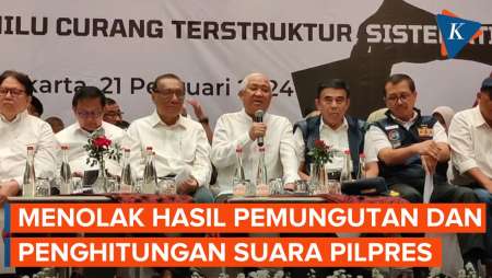 Din Syamsuddin dan 100 Tokoh Nyatakan Sikap Tolak Hasil Pilpres 2024