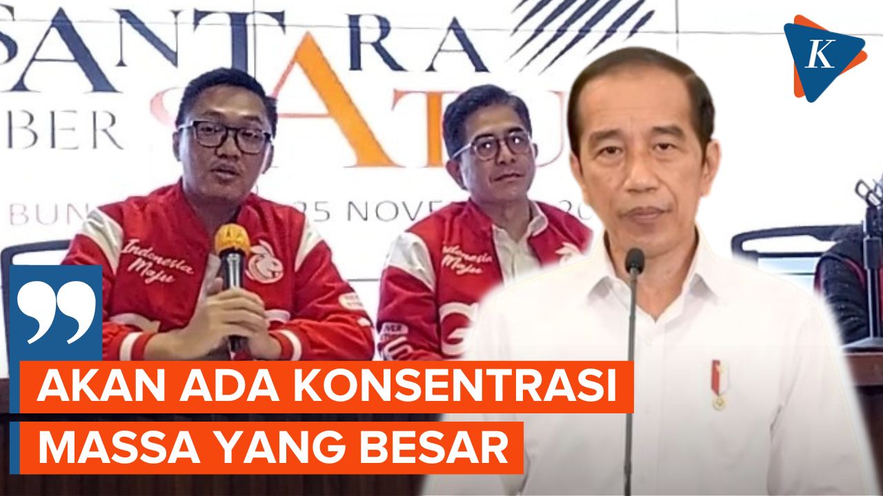 Ribuan Relawan Jokowi Akan Hadiri Acara Silaturahmi Nasional di GBK