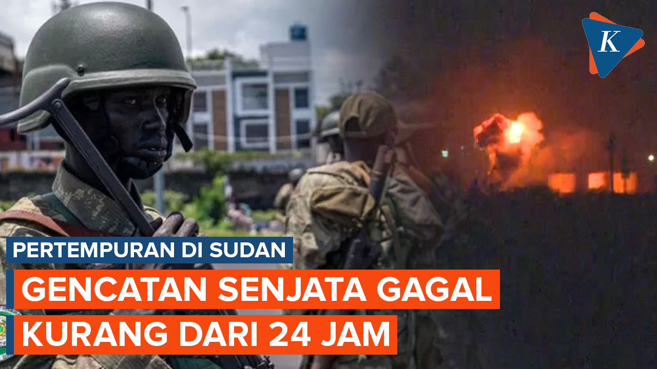 Kala Gencatan Senjata di Sudan Dilanggar Kedua Kubu yang Bertikai