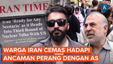 Sinyal Serangan AS Menguat, Warga Iran Ketar-ketir Jelang Perundingan Nuklir