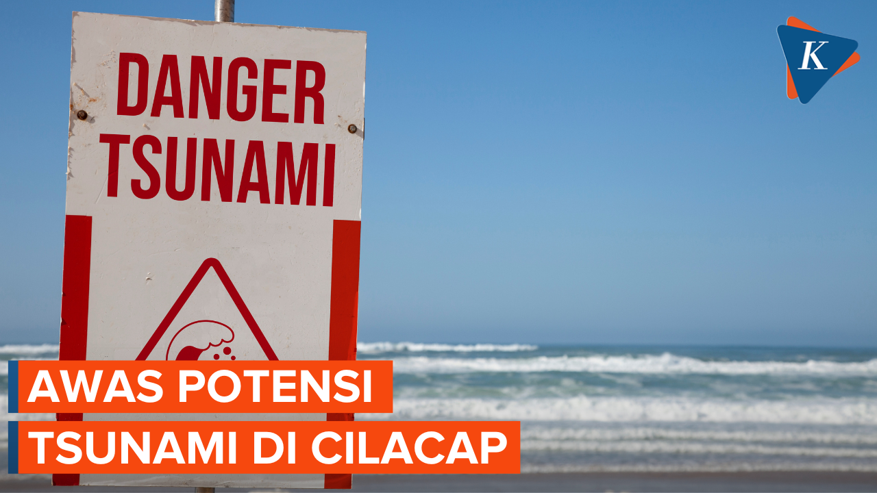 Waspada! BMKG Peringatkan Potensi Tsunami Setinggi 10 Meter di Cilacap