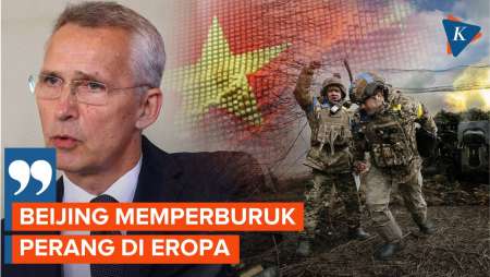 Sekjen NATO Tuding Dukungan China untuk Rusia Memperkeruh Konflik di Eropa