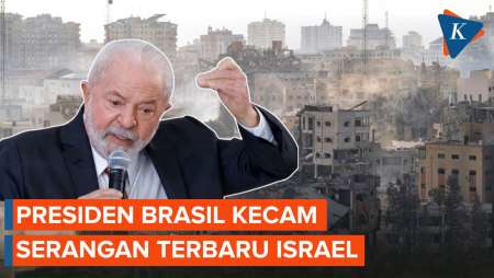 Presiden Brasil Kecam Serangan Israel di Zona Aman Kemanusiaan Gaza: Mengerikan!