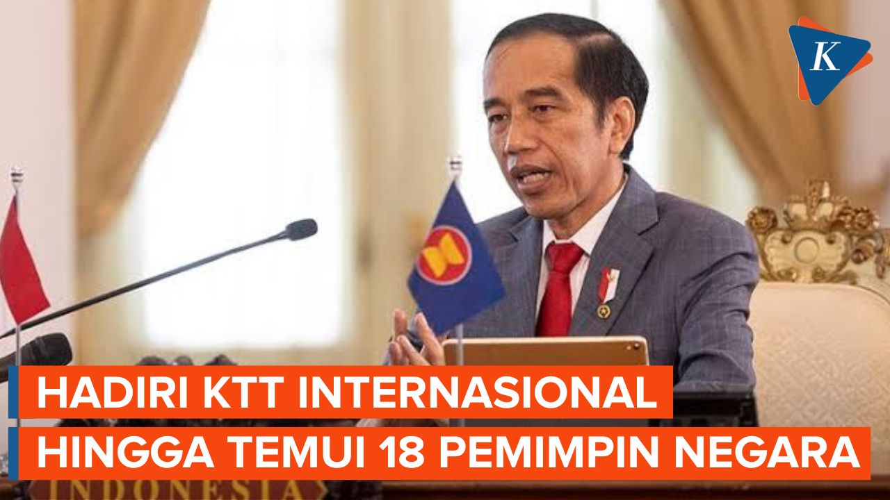 Jadwal Penuh, Jokowi Akan Hadiri Tiga Agenda KTT Internasional November Ini