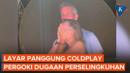 Momen Chris Martin Tak Sengaja Bongkar Dugaan Perselingkuhan di Konser Coldplay