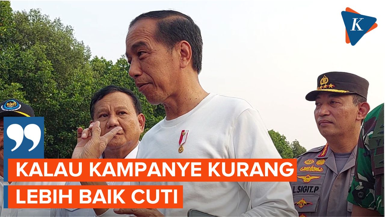 Berdiri di Samping Prabowo, Jokowi Komentari Menterinya yang 