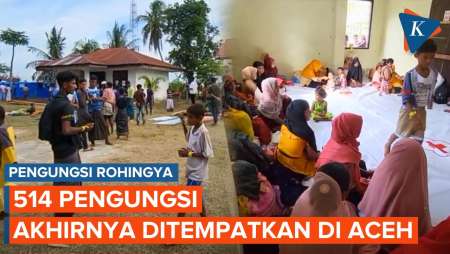 Pengungsi Rohingya Ditempatkan di Bekas Kantor Imigrasi Lhokseumawe