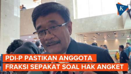 Fraksi PDI-P Bebaskan Anggotanya soal Hak Angket DPR