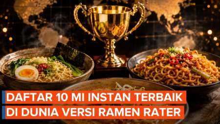 10 Mi Instan Terbaik Di Dunia, Indomie Nomor Berapa?