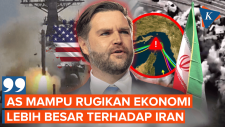 JD Vance: AS Mampu Rugikan Ekonomi Iran Lebih Besar Daripada Yang Mereka Lakukan