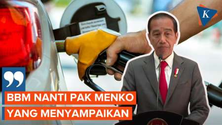 Jokowi Serahkan Pengumuman Harga BBM ke Menko
