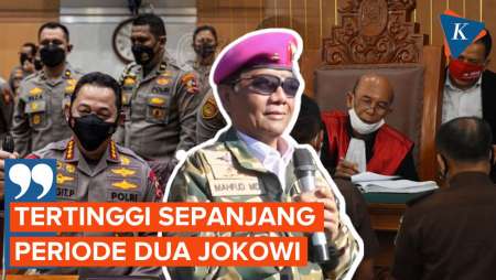 Mahfud MD Banggakan Peningkatan Kepuasan Penegakan Hukum di Indonesia