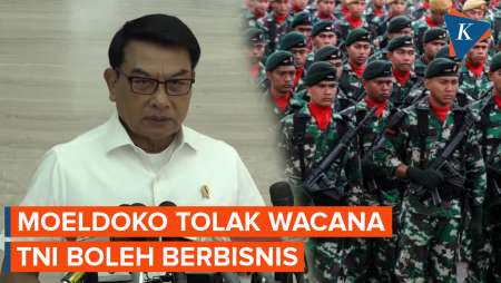 Moeldoko Tolak Wacana Anggota TNI Berbisnis, Tegaskan Harus Profesional